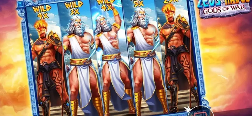 Игровой слот Zeus vs Hades - Gods of War